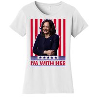 IM With Her Kamala Vote For 2024 President Kamala Harris Women's T-Shirt