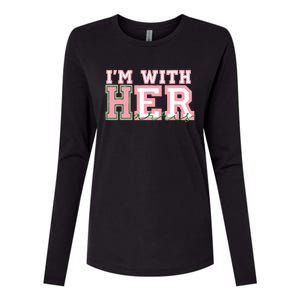 Im With Her President Kamala Election Womens Cotton Relaxed Long Sleeve T-Shirt