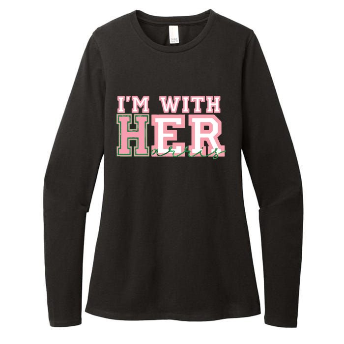 Im With Her President Kamala Election Womens CVC Long Sleeve Shirt