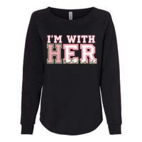 Im With Her President Kamala Election Womens California Wash Sweatshirt