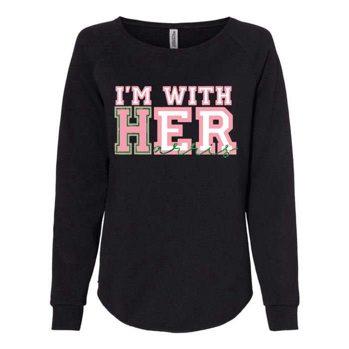 Im With Her President Kamala Election Womens California Wash Sweatshirt