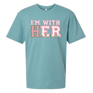 Im With Her President Kamala Election Sueded Cloud Jersey T-Shirt