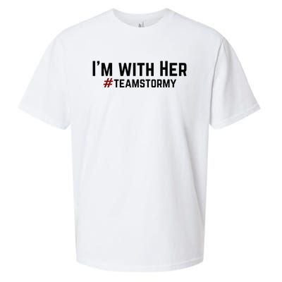 I'm with Her TEAMSTORMY Classic . Sueded Cloud Jersey T-Shirt