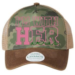 Im With Her Kamala Harris 2024 President Vote Legacy Tie Dye Trucker Hat