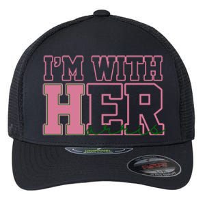 Im With Her Kamala Harris 2024 President Vote Flexfit Unipanel Trucker Cap