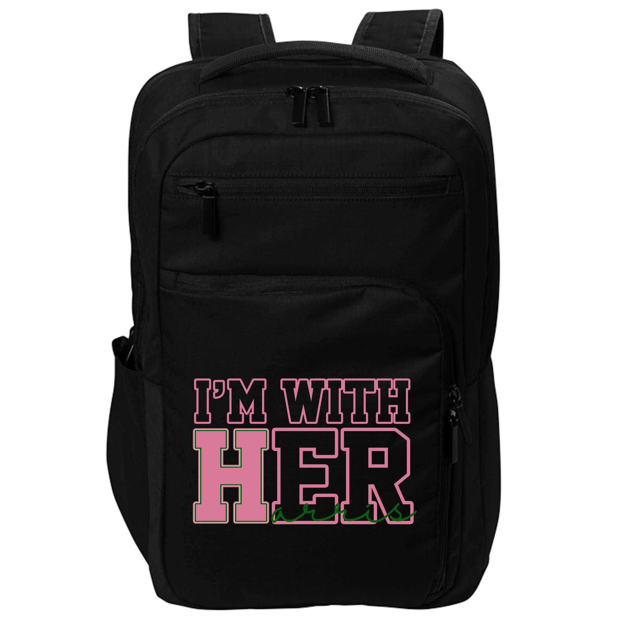 Im With Her Kamala Harris 2024 President Vote Impact Tech Backpack
