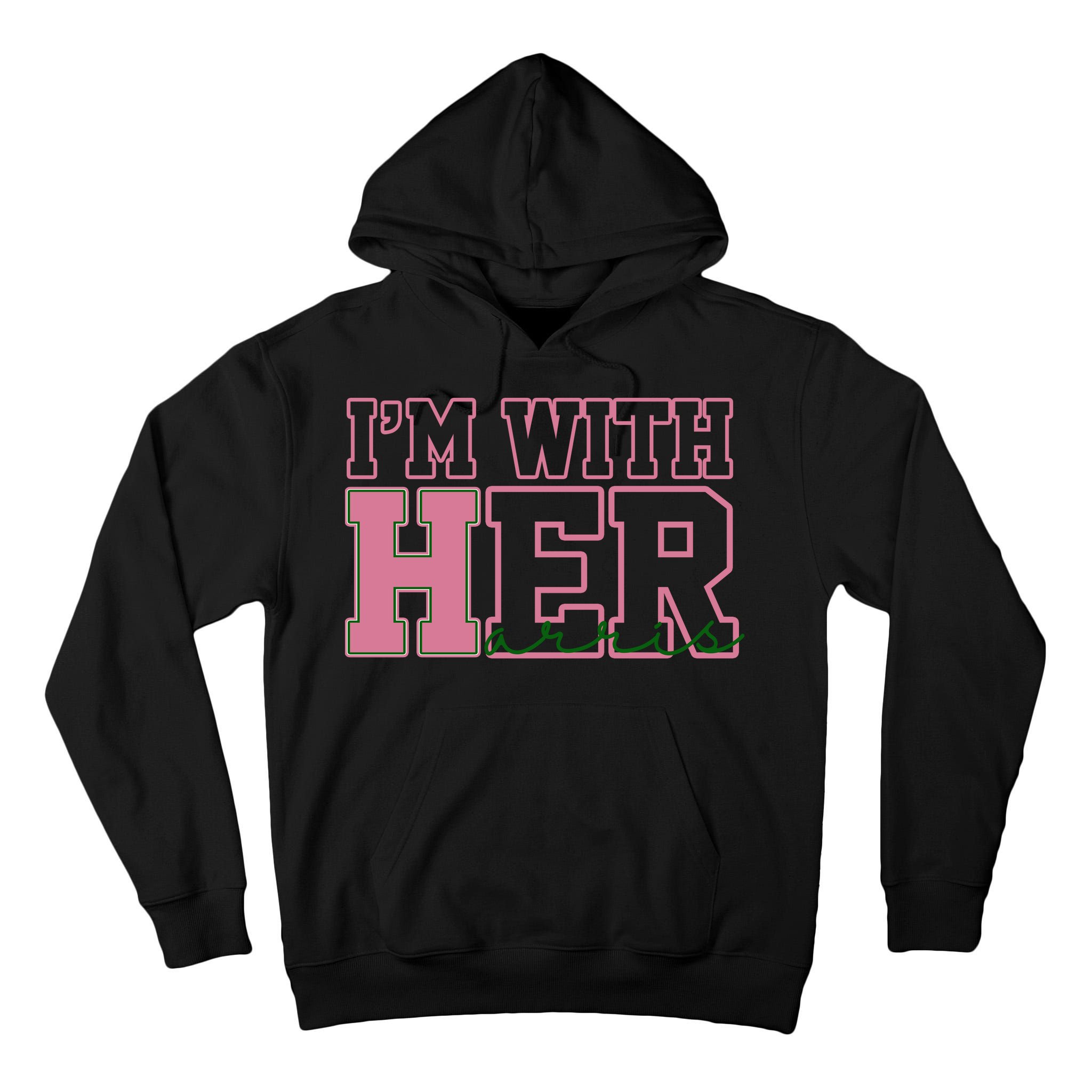 Im With Her Kamala Harris 2024 President Vote Tall Hoodie