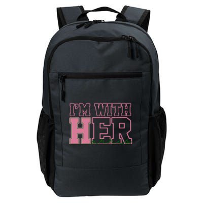 Im With Her Kamala Harris 2024 President Vote Daily Commute Backpack