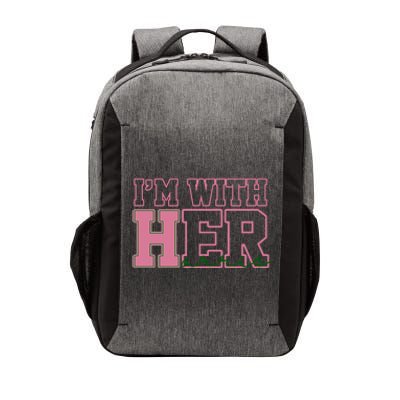 Im With Her Kamala Harris 2024 President Vote Vector Backpack