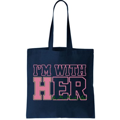 Im With Her Kamala Harris 2024 President Vote Tote Bag