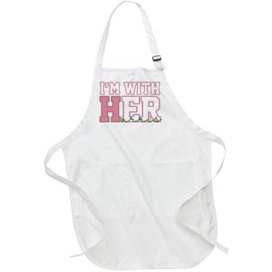 Im With Her Kamala Harris 2024 President Vote Full-Length Apron With Pockets