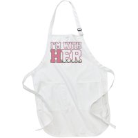 Im With Her Kamala Harris 2024 President Vote Full-Length Apron With Pockets