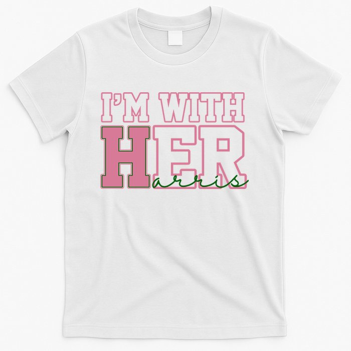 Im With Her Kamala Harris 2024 President Vote T-Shirt