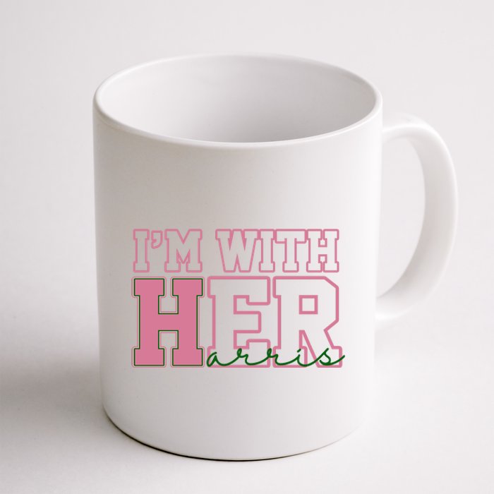 Im With Her Kamala Harris 2024 President Vote Coffee Mug