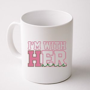 Im With Her Kamala Harris 2024 President Vote Coffee Mug