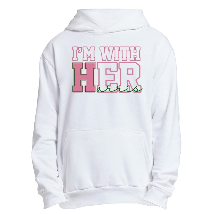 Im With Her Kamala Harris 2024 President Vote Urban Pullover Hoodie