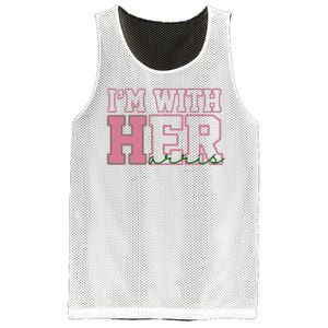 Im With Her Kamala Harris 2024 President Vote Mesh Reversible Basketball Jersey Tank