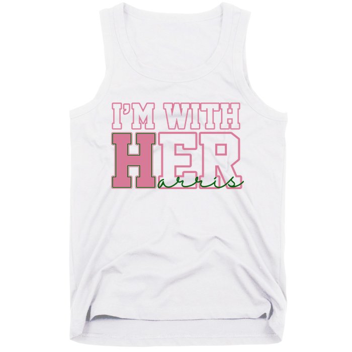 Im With Her Kamala Harris 2024 President Vote Tank Top