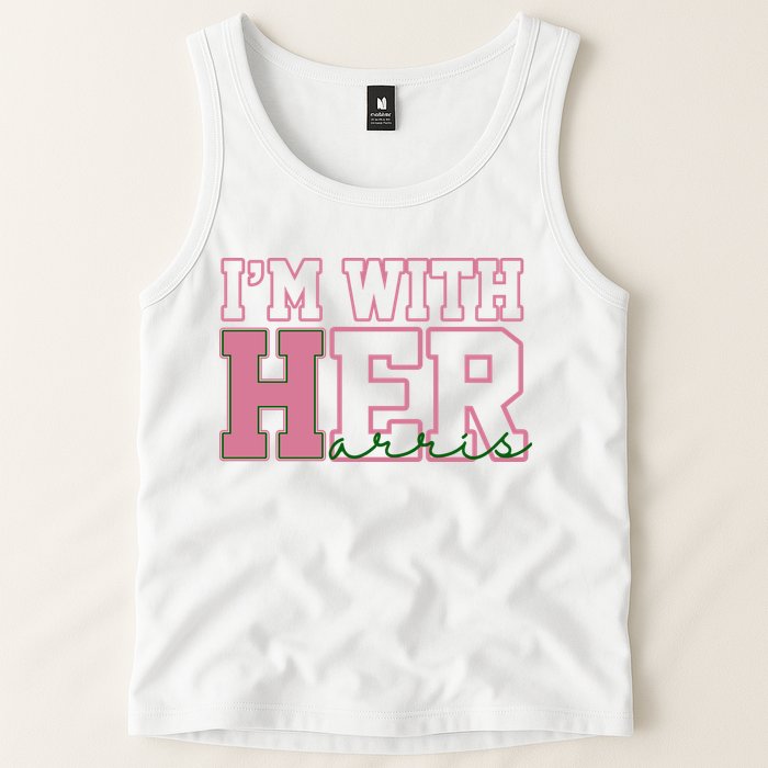 Im With Her Kamala Harris 2024 President Vote Tank Top