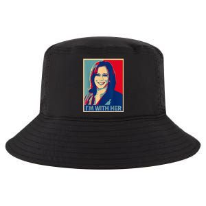 IM With Her Kamala Vote For 2024 President Kamalaharris Cool Comfort Performance Bucket Hat