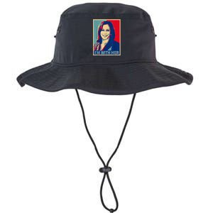 IM With Her Kamala Vote For 2024 President Kamalaharris Legacy Cool Fit Booney Bucket Hat