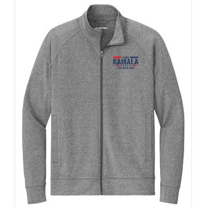 IM With Her Kamala Vote For 2024 President Kamalaharris Stretch Full-Zip Cadet Jacket