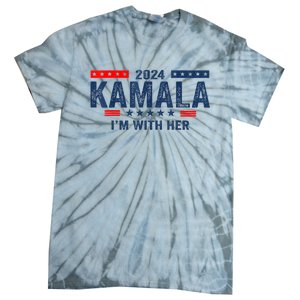 IM With Her Kamala Vote For 2024 President Kamalaharris Tie-Dye T-Shirt