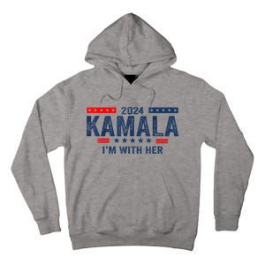 IM With Her Kamala Vote For 2024 President Kamalaharris Tall Hoodie