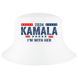 IM With Her Kamala Vote For 2024 President Kamalaharris Cool Comfort Performance Bucket Hat