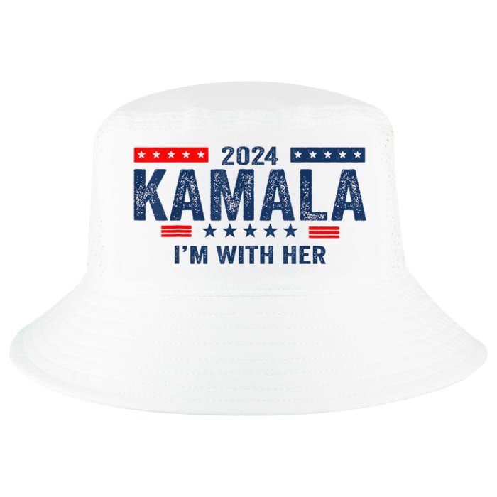 IM With Her Kamala Vote For 2024 President Kamalaharris Cool Comfort Performance Bucket Hat