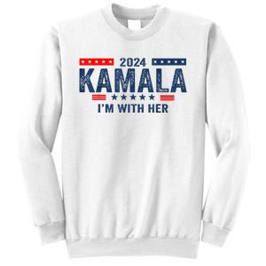 IM With Her Kamala Vote For 2024 President Kamalaharris Sweatshirt