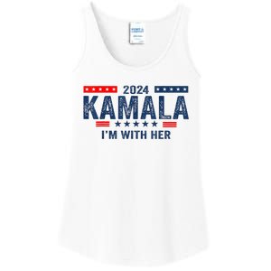 IM With Her Kamala Vote For 2024 President Kamalaharris Ladies Essential Tank