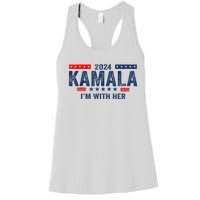 IM With Her Kamala Vote For 2024 President Kamalaharris Women's Racerback Tank