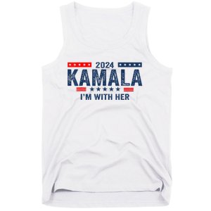 IM With Her Kamala Vote For 2024 President Kamalaharris Tank Top