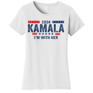 IM With Her Kamala Vote For 2024 President Kamalaharris Women's T-Shirt