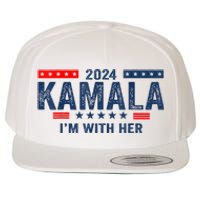 IM With Her Kamala Vote For 2024 President Kamalaharris Wool Snapback Cap