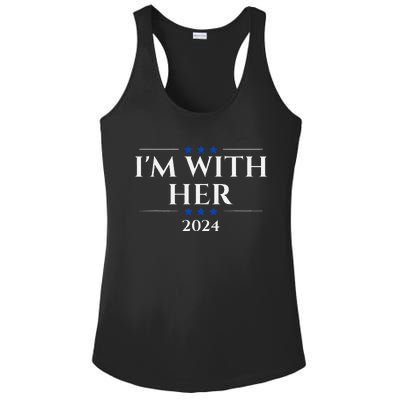 IM With Her Kamala Ladies PosiCharge Competitor Racerback Tank