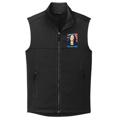 IM With Her Black History Is American History Collective Smooth Fleece Vest