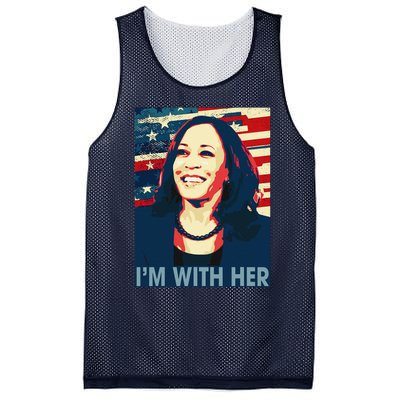 IM With Her Black History Is American History Mesh Reversible Basketball Jersey Tank