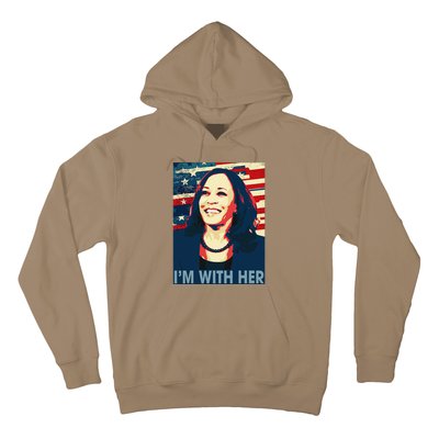 IM With Her Black History Is American History Hoodie