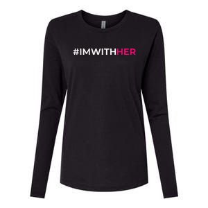 IM With Her Kamala Harris 2024 Womens Cotton Relaxed Long Sleeve T-Shirt