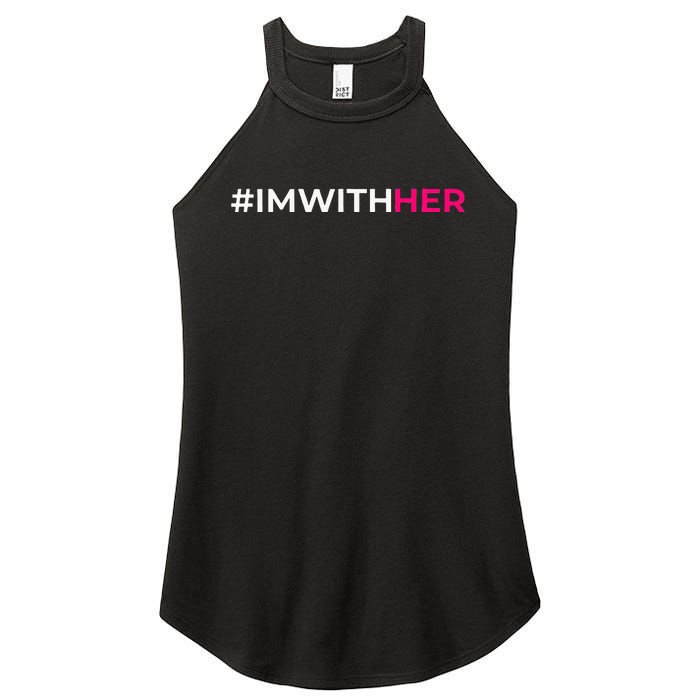 IM With Her Kamala Harris 2024 Women's Perfect Tri Rocker Tank