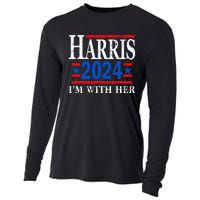 IM With Her Kamala Vote For 2024 President Kamala Harris Cooling Performance Long Sleeve Crew