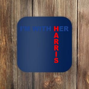 IM With Her Kamala 2024 Coaster