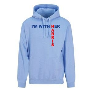 IM With Her Kamala 2024 Unisex Surf Hoodie