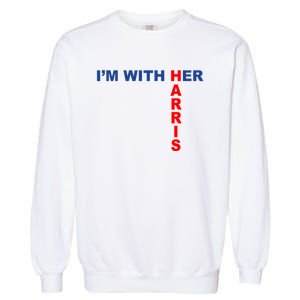 IM With Her Kamala 2024 Garment-Dyed Sweatshirt