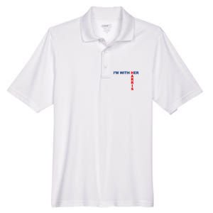 IM With Her Kamala 2024 Men's Origin Performance Pique Polo