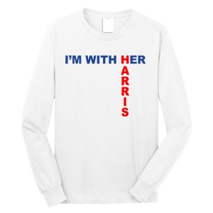 IM With Her Kamala 2024 Long Sleeve Shirt