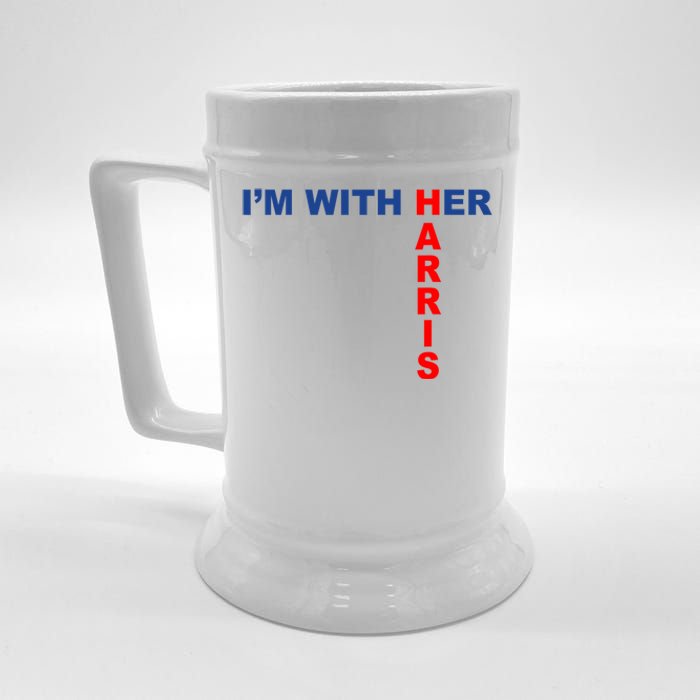 IM With Her Kamala 2024 Beer Stein