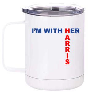 IM With Her Kamala 2024 12 oz Stainless Steel Tumbler Cup